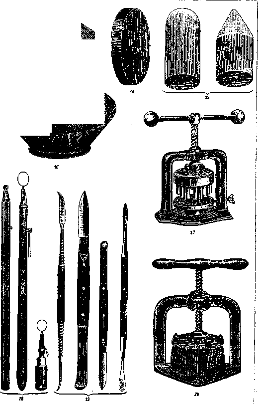 Dental Technical Instrumentation: figure 13 from the 1928–1936 encyclopedia article